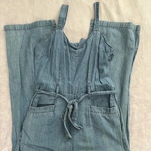 Rewash Light Blue Denim Jumpsuit